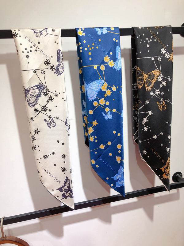 Dior silk scarf 90X90cm E41 (6)